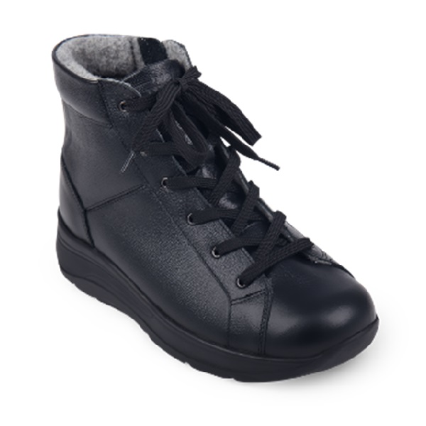 Полусапоги ортопедические Dr Thomas утепленные женские DTD-454-1 черные