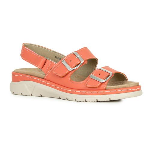 Сандалии Suave Mostar женские 12506T-1P28 коралловые.
