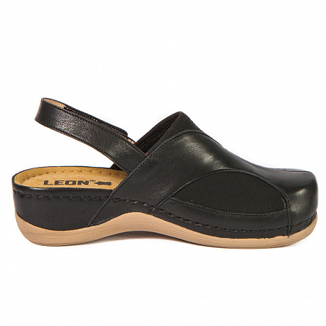 Сандали Leon женские 913 черные. Изображение 2 из 2