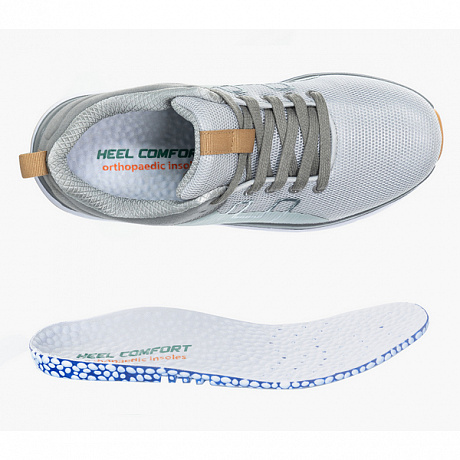 Кроссовки ортопедические Heel Comfort женские HC-23086-2 серые. Изображение 5 из 5