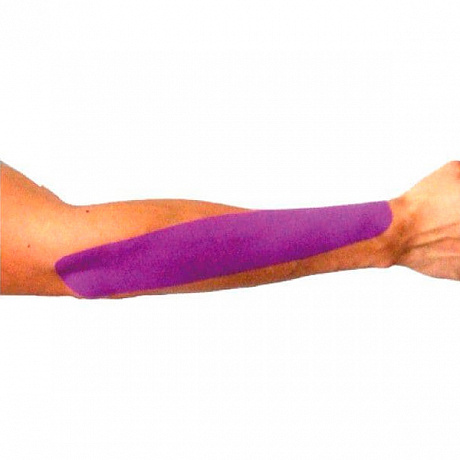 Кинезио тейп Bio Balance Tape Premium Quality 5см х 5м фиолетовый. Изображение 2 из 2