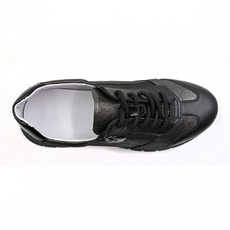 Полуботинки ортопедические Ортомода женские 2722-Х-Т-001 черный. Изображение 3 из 5