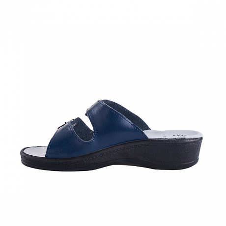 Сабо Fratelli Babb женские D-01 темно-синие. Изображение 2 из 4