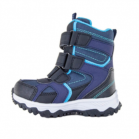 Полусапожки ортопедические Ортобум для мальчиков 67055-01 лазурный/синий. Изображение 2 из 4