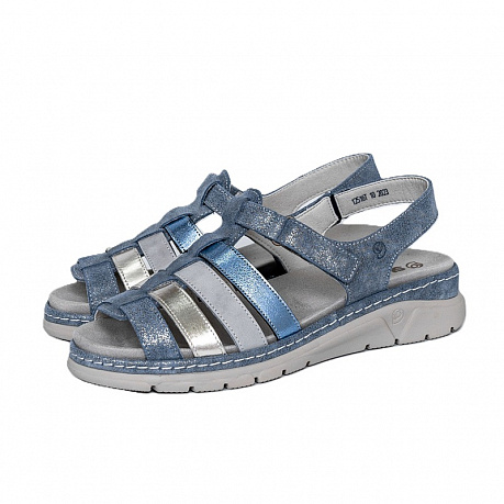 Сандалии Suave Mostar женские 12516T-7022,1L62,3166,0503 синие. Изображение 4 из 4