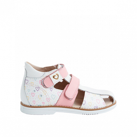 Сандали Тапибу для девочек FT-26004.19-OL05O.01 розовые. Изображение 2 из 4